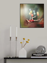 Anna-Valeria with balloons Poster och Canvastavla