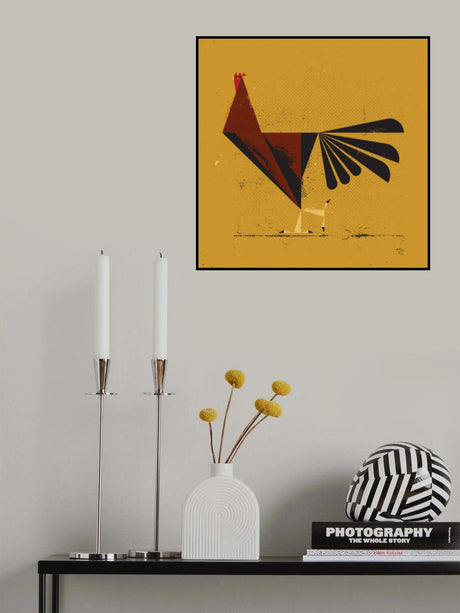 Rooster Poster och Canvastavla