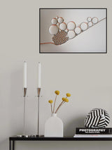 Golden rings Poster och Canvastavla