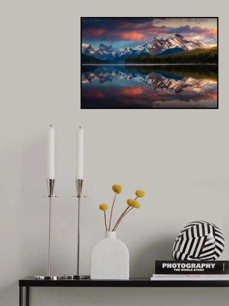 Maligne Color. Poster och Canvastavla