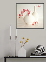 white Poster och Canvastavla