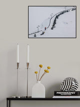 Snow Poster och Canvastavla