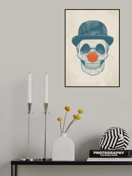Dead Clown Poster och Canvastavla