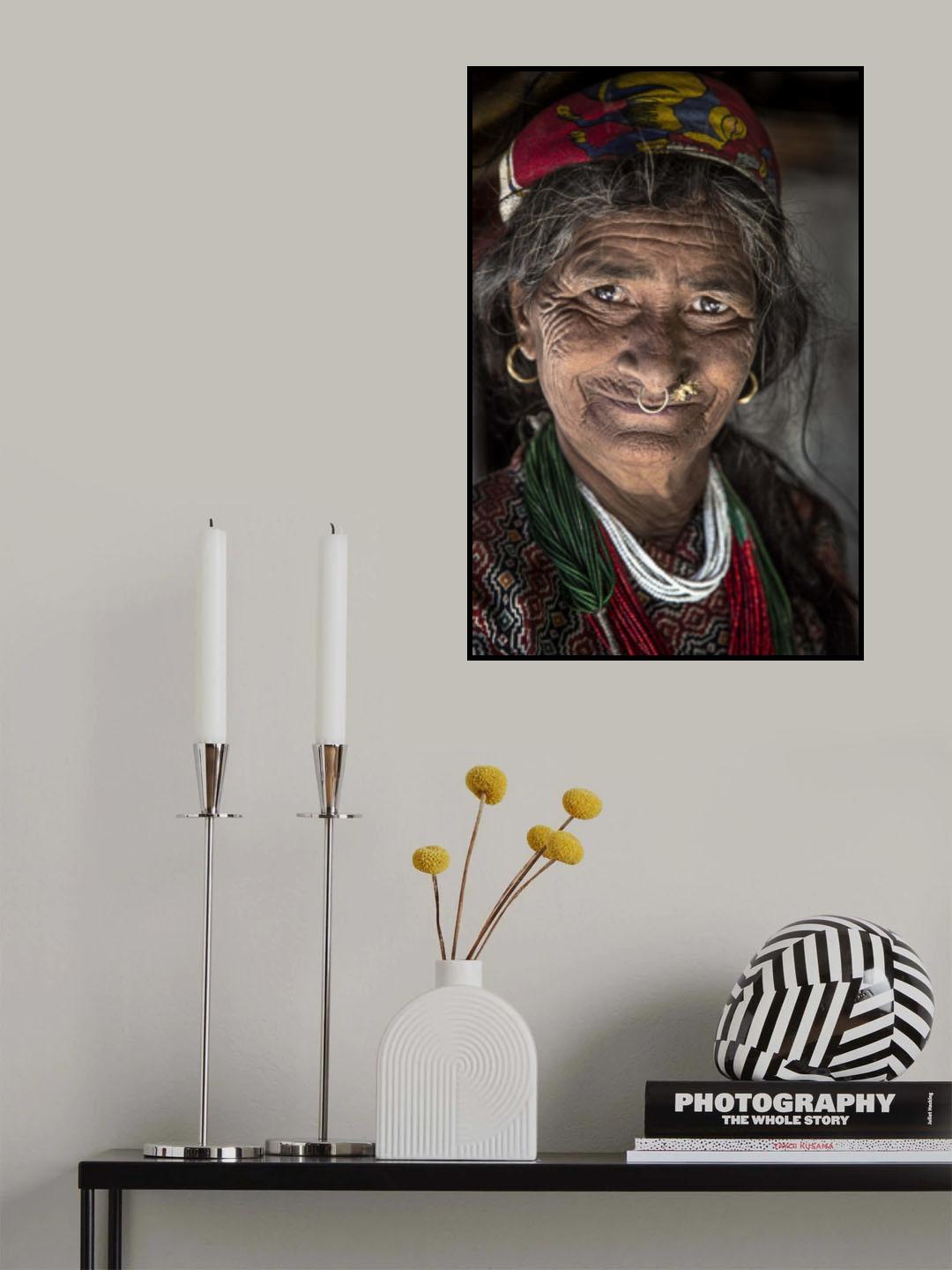 Old girl Poster och Canvastavla