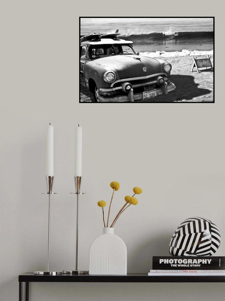 Vintage Ford Woody Poster och Canvastavla