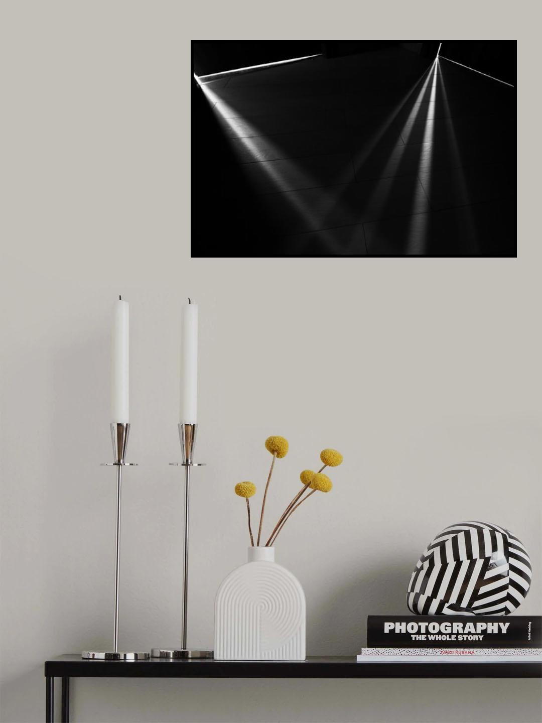 Lines of Light Poster och Canvastavla