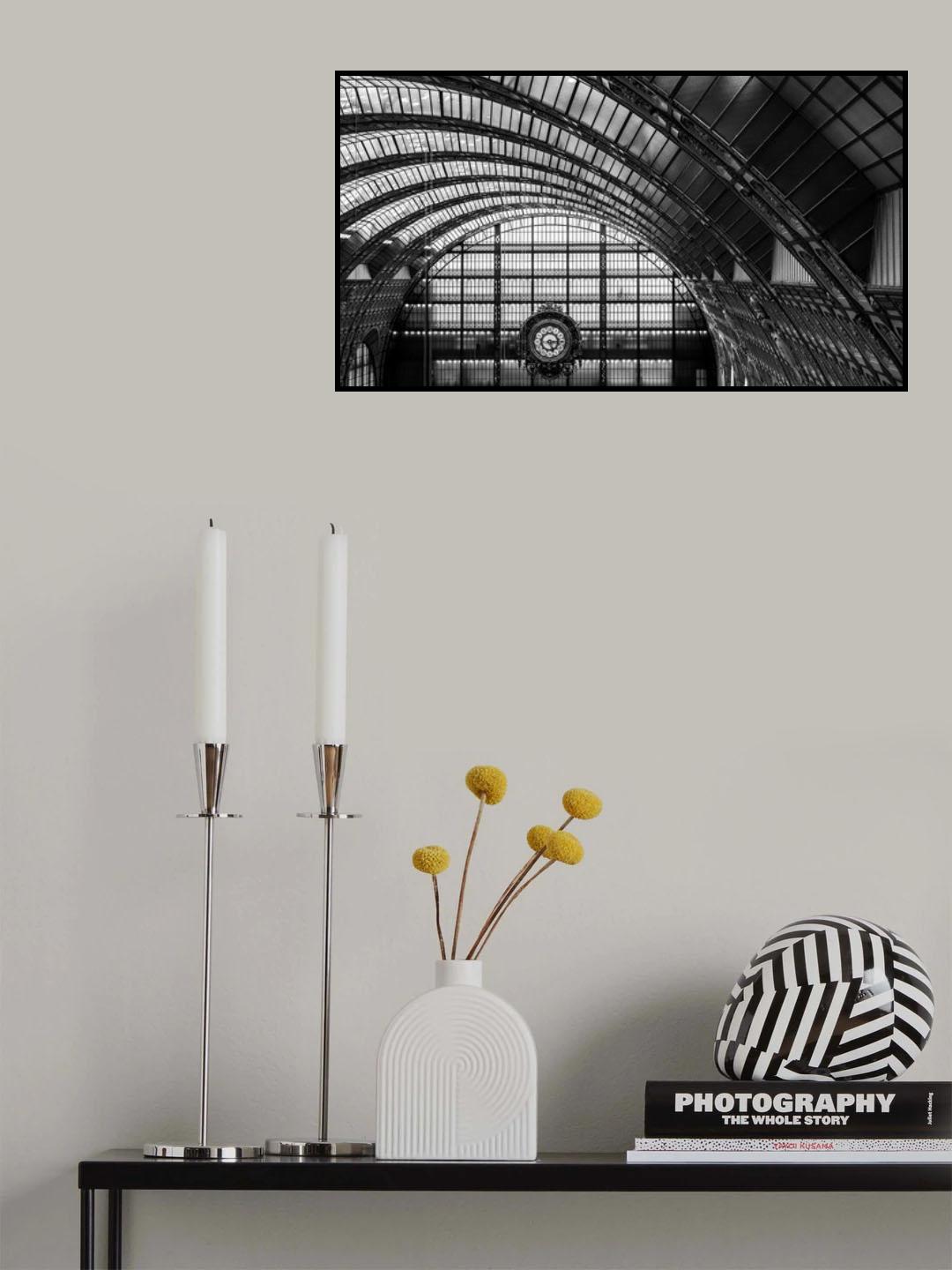 L'escargot du temps Poster och Canvastavla