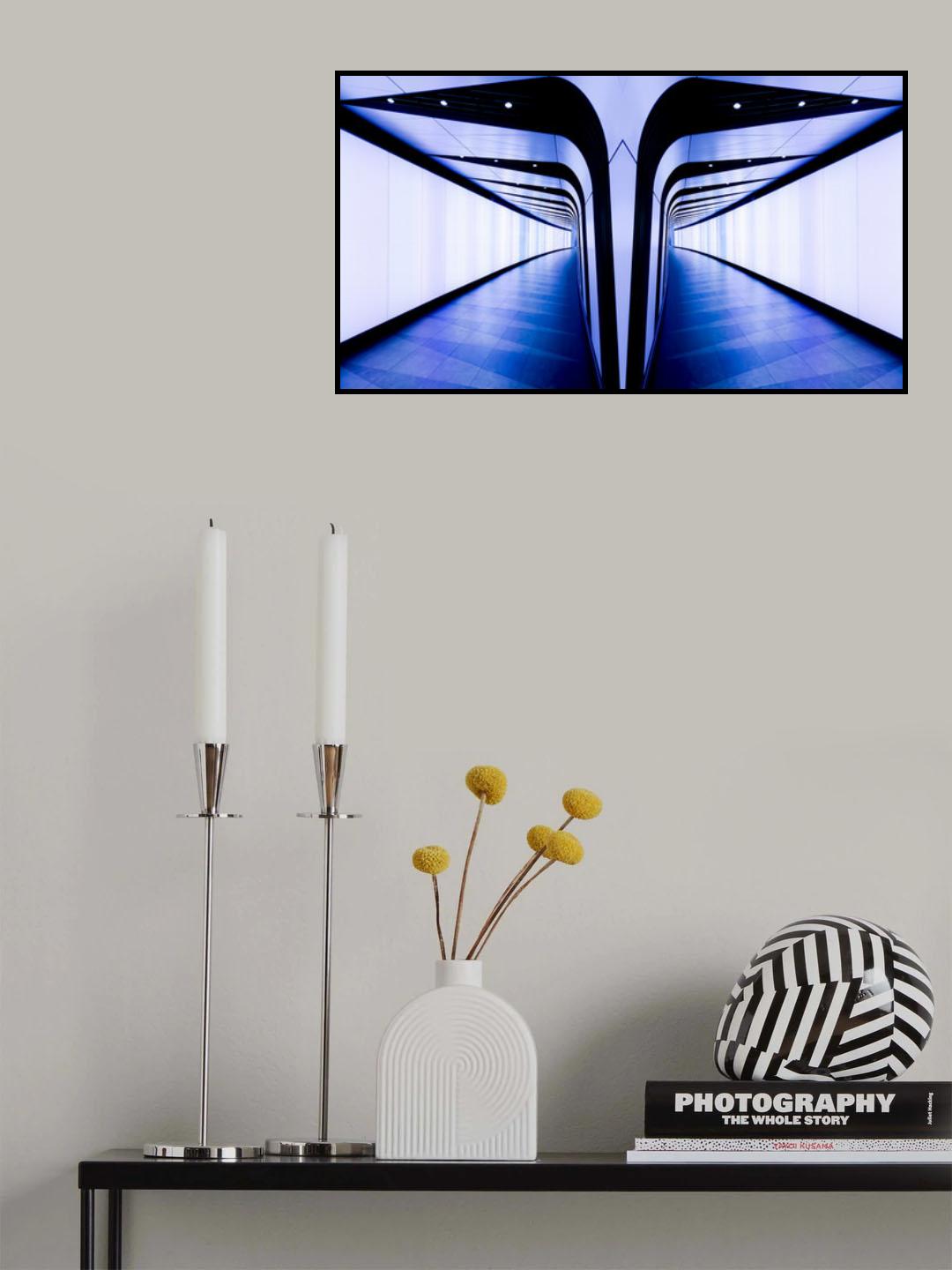 Underground Butterfly Poster och Canvastavla