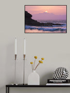 Purple Morning Poster och Canvastavla