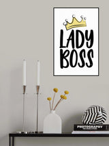 Lady Boss Poster och Canvastavla