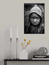 Young Jiye boy Poster och Canvastavla