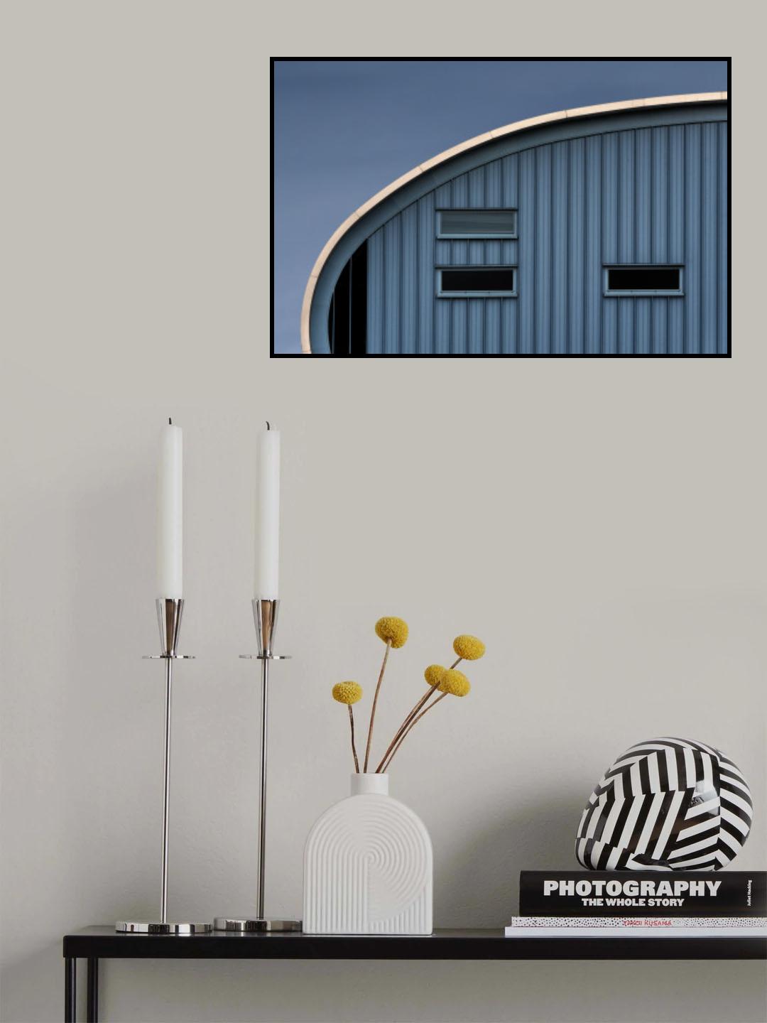 A world of blue Poster och Canvastavla