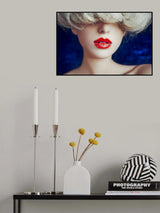 Red Lips Poster och Canvastavla