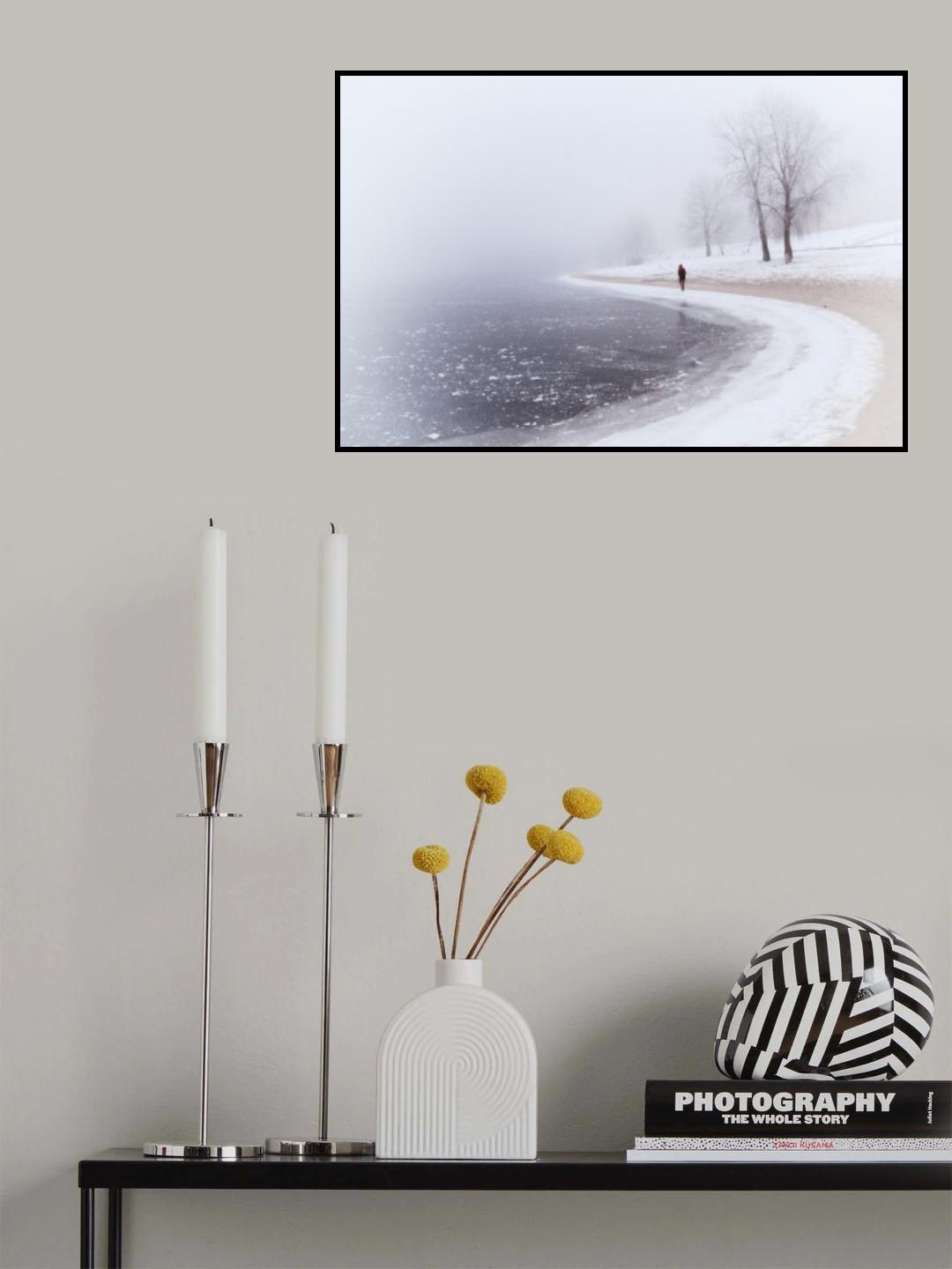 December. Alone Poster och Canvastavla