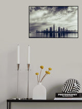 Abu Dhabi Skyline Poster och Canvastavla
