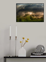 Morning fog Poster och Canvastavla