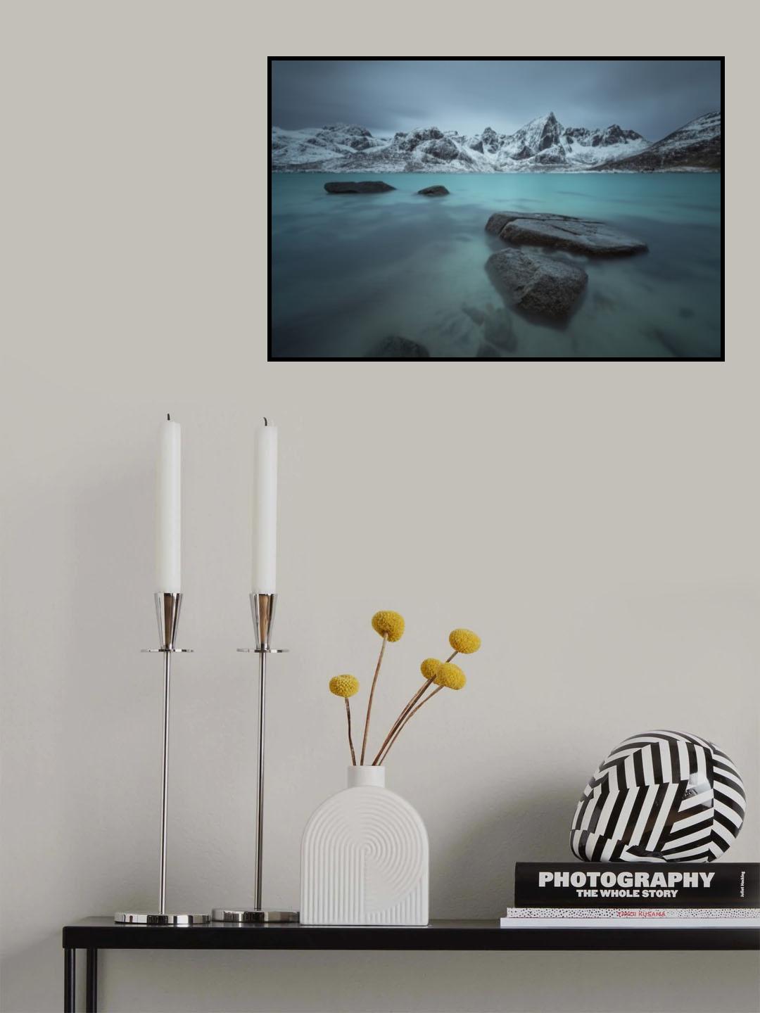 caribbean blue Poster och Canvastavla