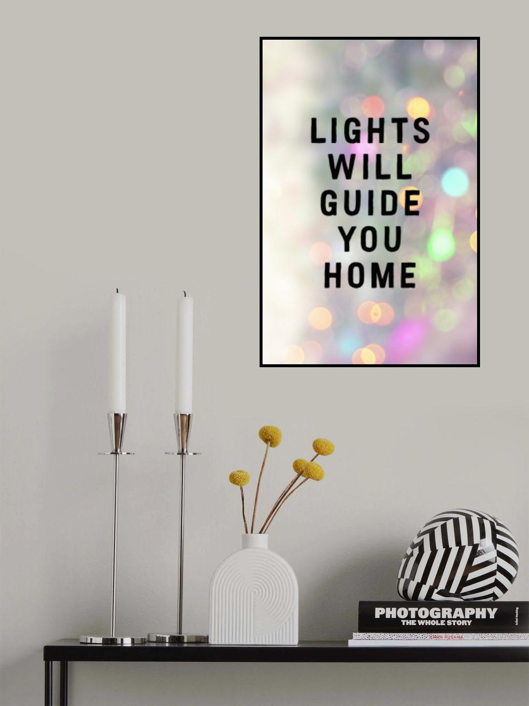 Lights Will Guide You Home Poster och Canvastavla