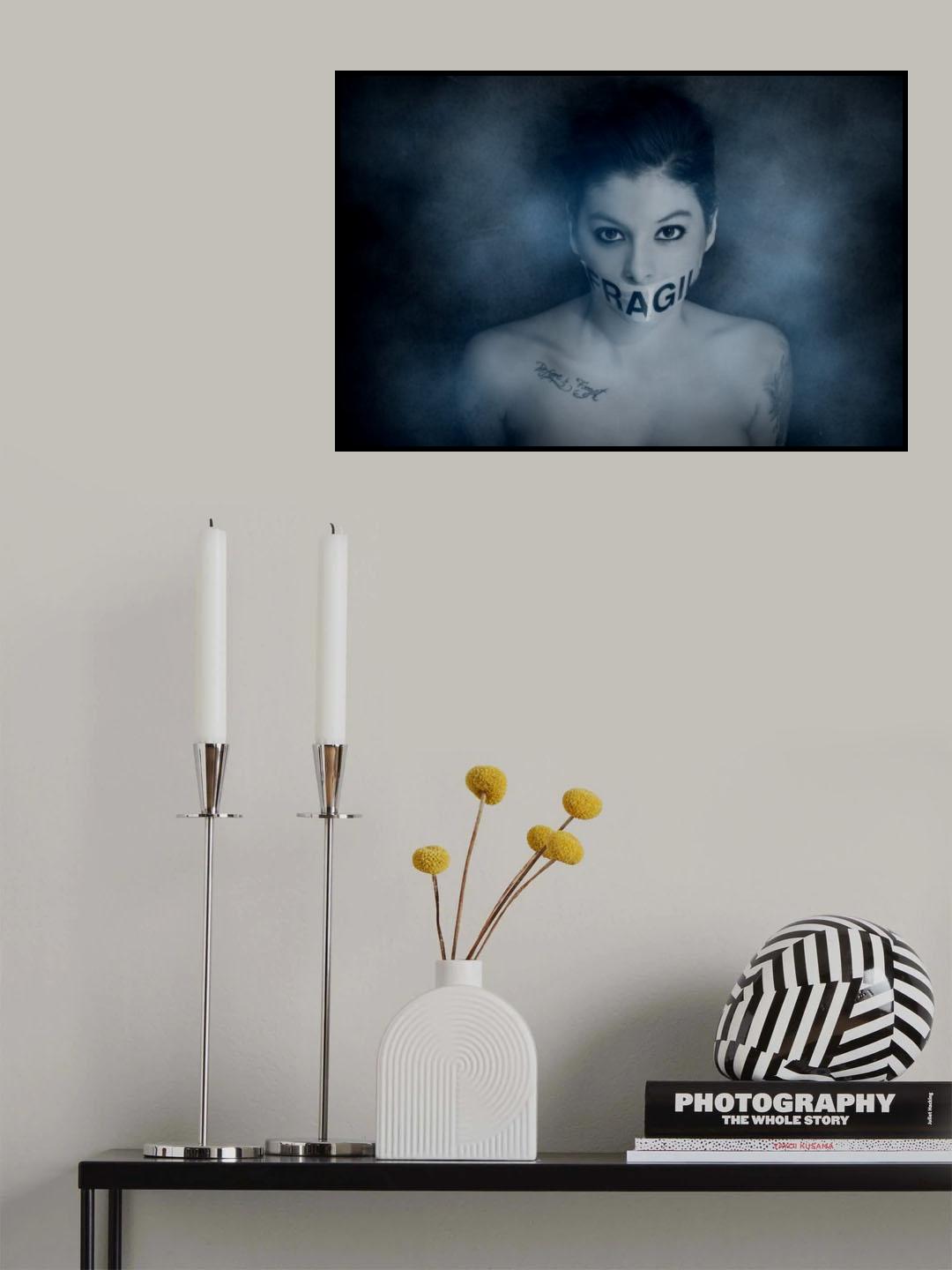 fragile Poster och Canvastavla