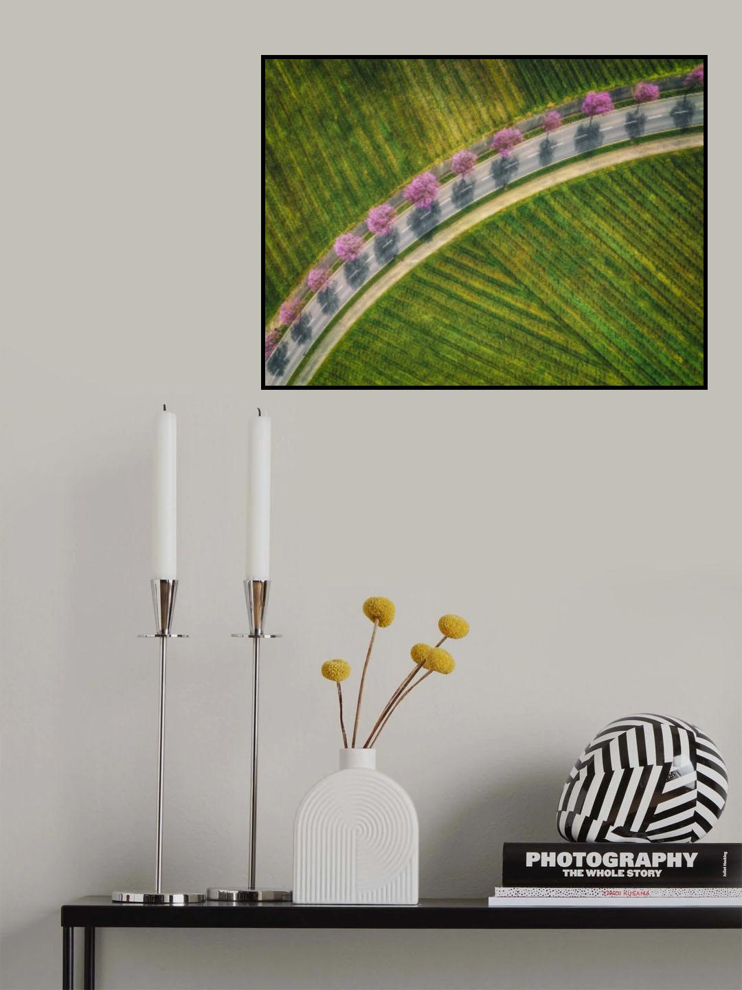 Kiischtebléi Wellensteen (Luxembourg) Poster och Canvastavla