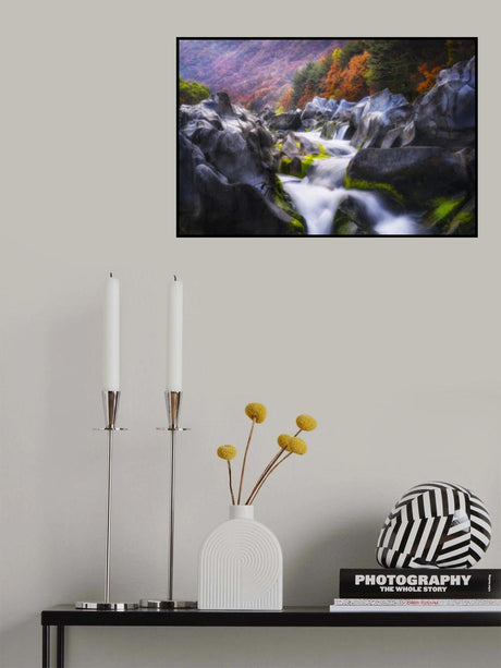 White Stone Valley Poster och Canvastavla