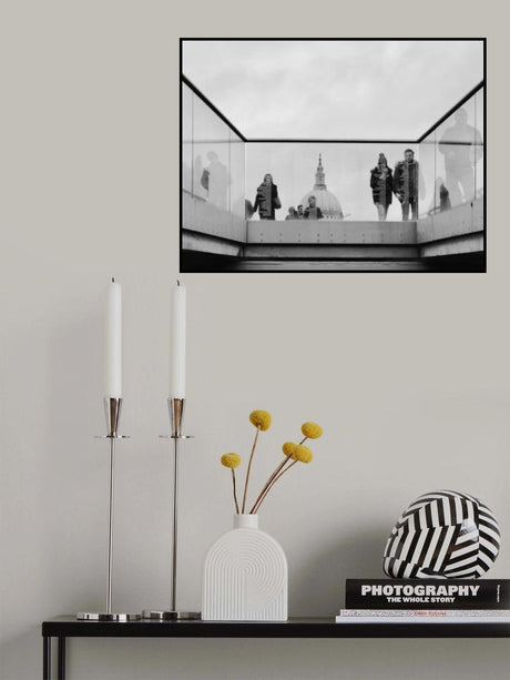 The Writing on the Bridge Poster och Canvastavla