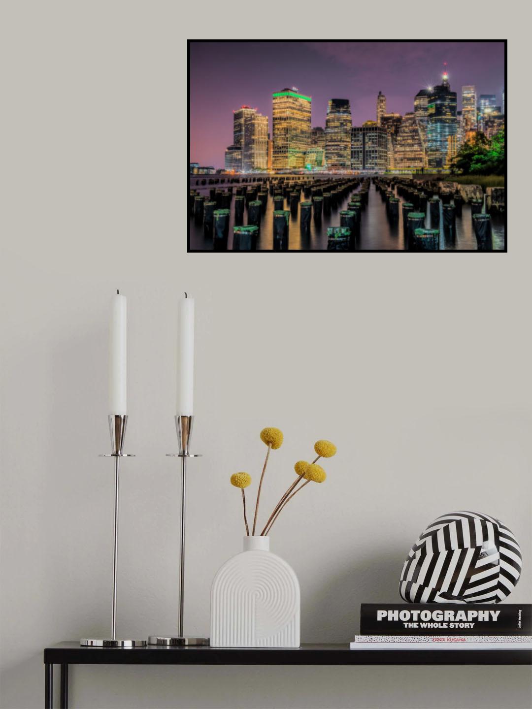 New York New York Poster och Canvastavla