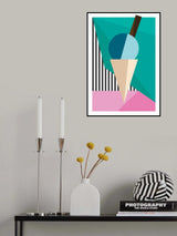 Ice Cream Poster och Canvastavla