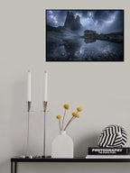 Thunderstorm in the Dolomites Poster och Canvastavla
