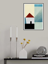 Spaces Bleu House Poster och Canvastavla