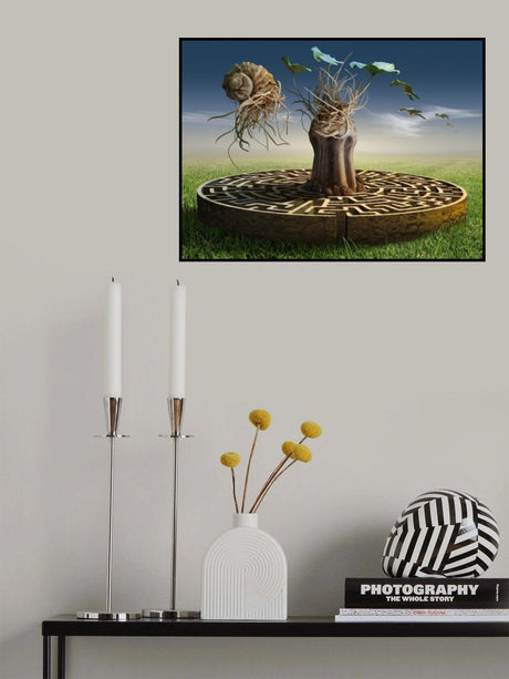 Labyrinth Poster och Canvastavla