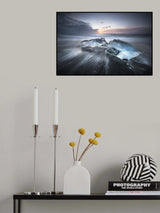 BLU ICE Poster och Canvastavla