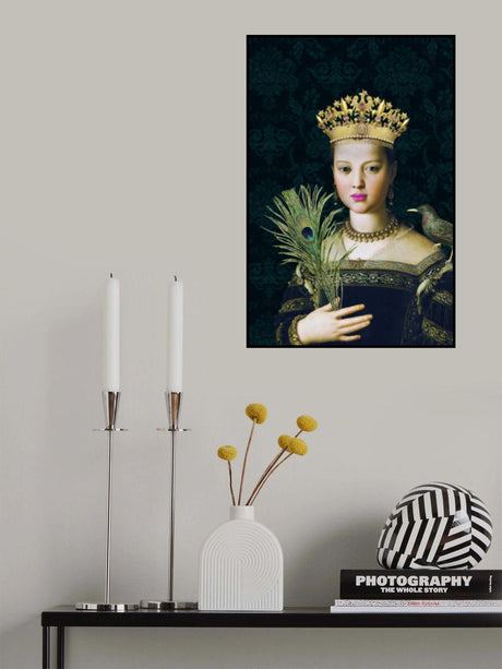 Real Queen Crown Poster och Canvastavla