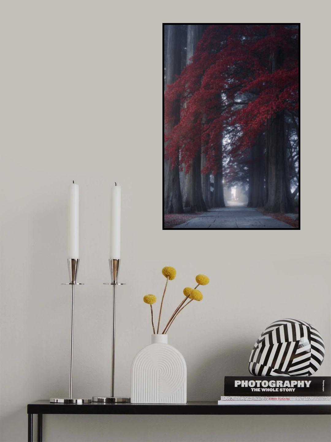 Chouenji Temple Poster och Canvastavla