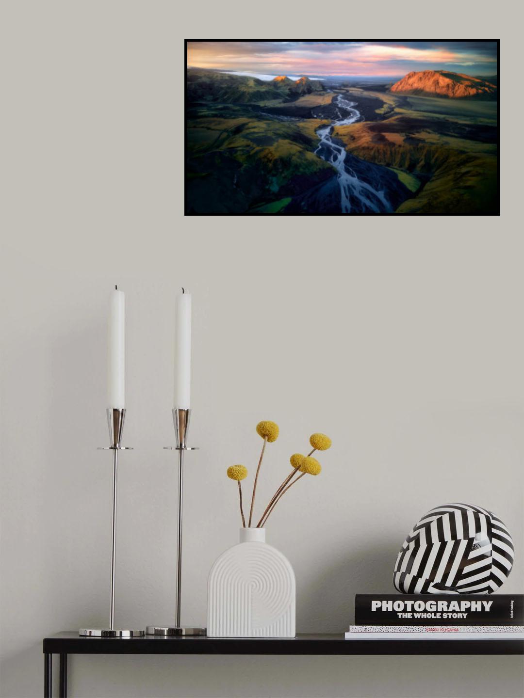 Unexpected sunset Poster och Canvastavla