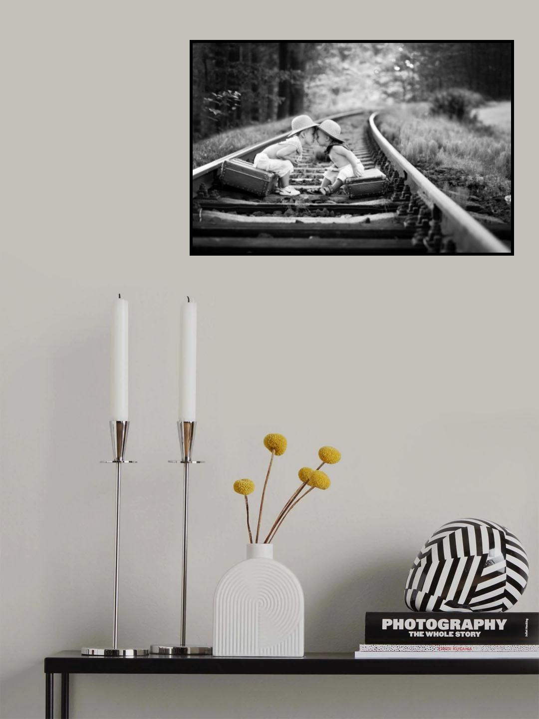 Brothers love Poster och Canvastavla