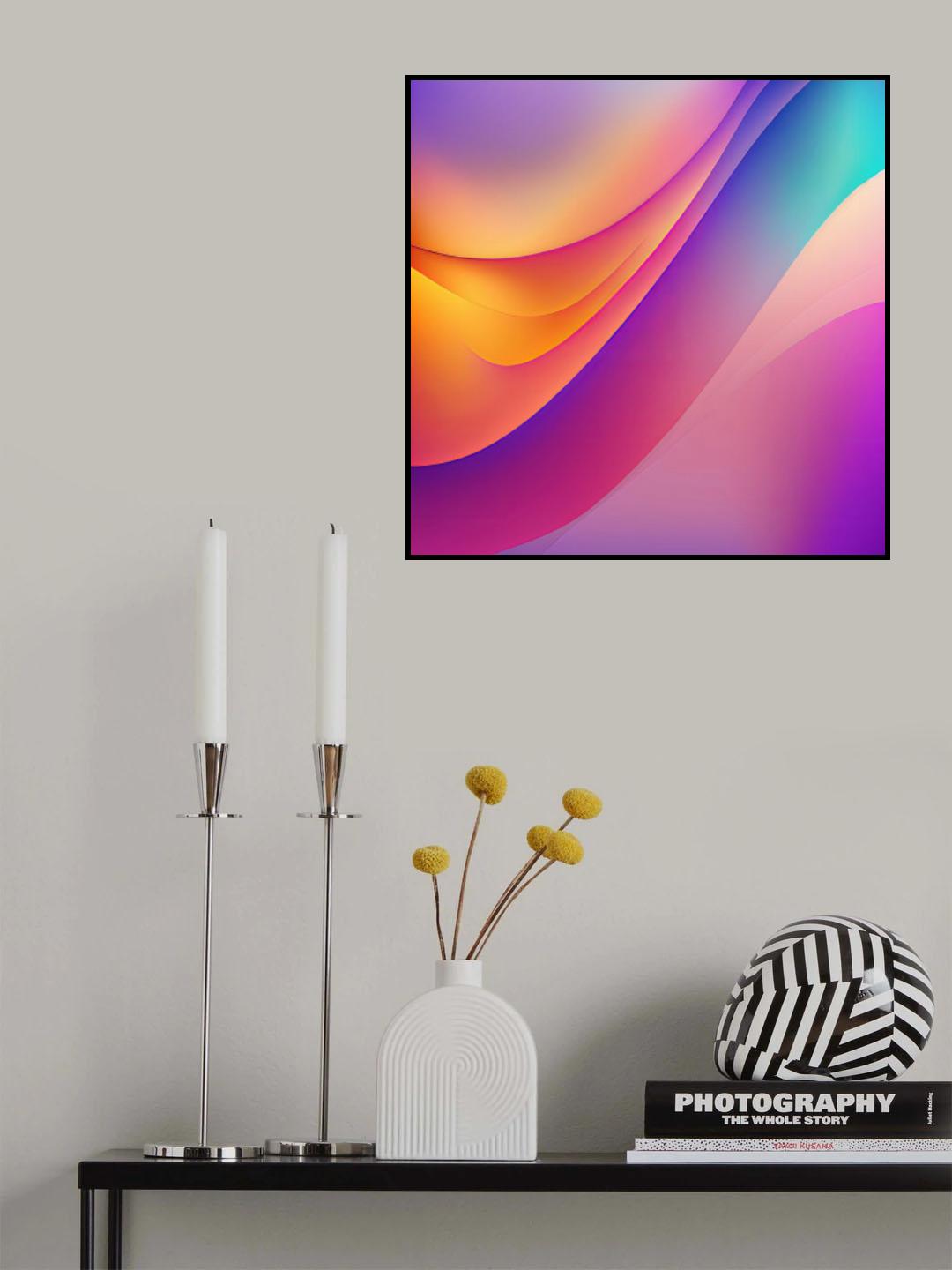Gradient 17 Poster och Canvastavla