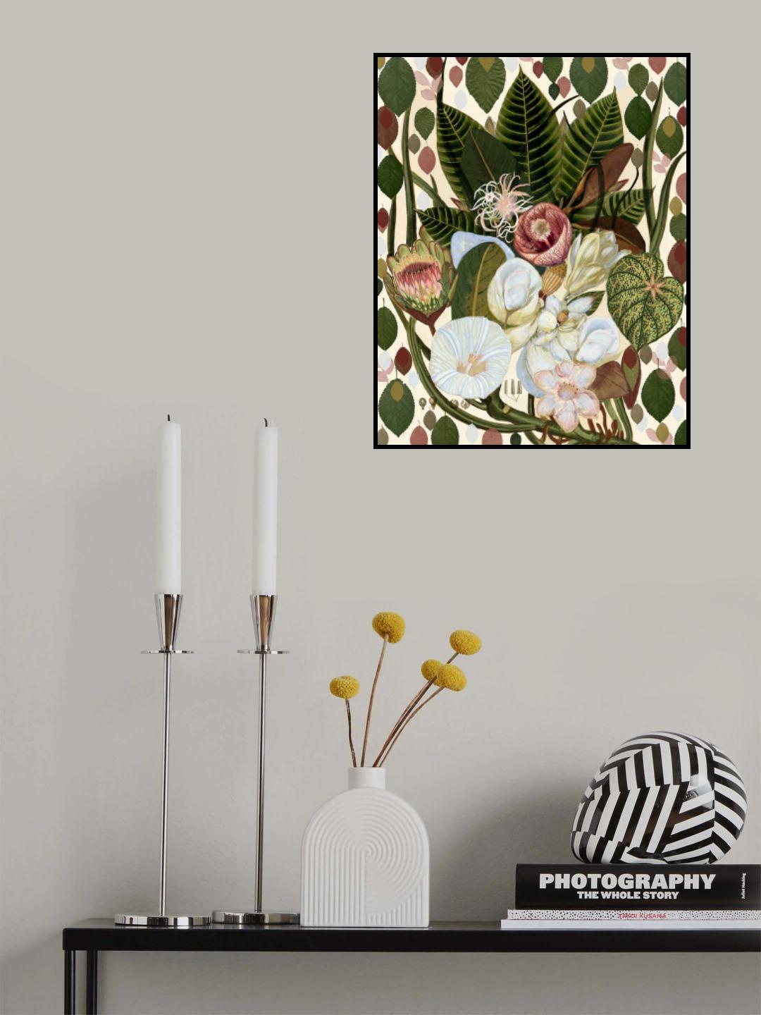 Earthy Blooms.png Poster och Canvastavla