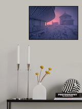Winter sunrise Poster och Canvastavla