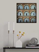 Tris di coppia Poster och Canvastavla