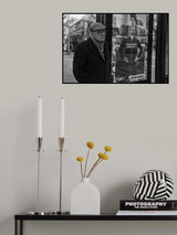 At the bus stop Poster och Canvastavla