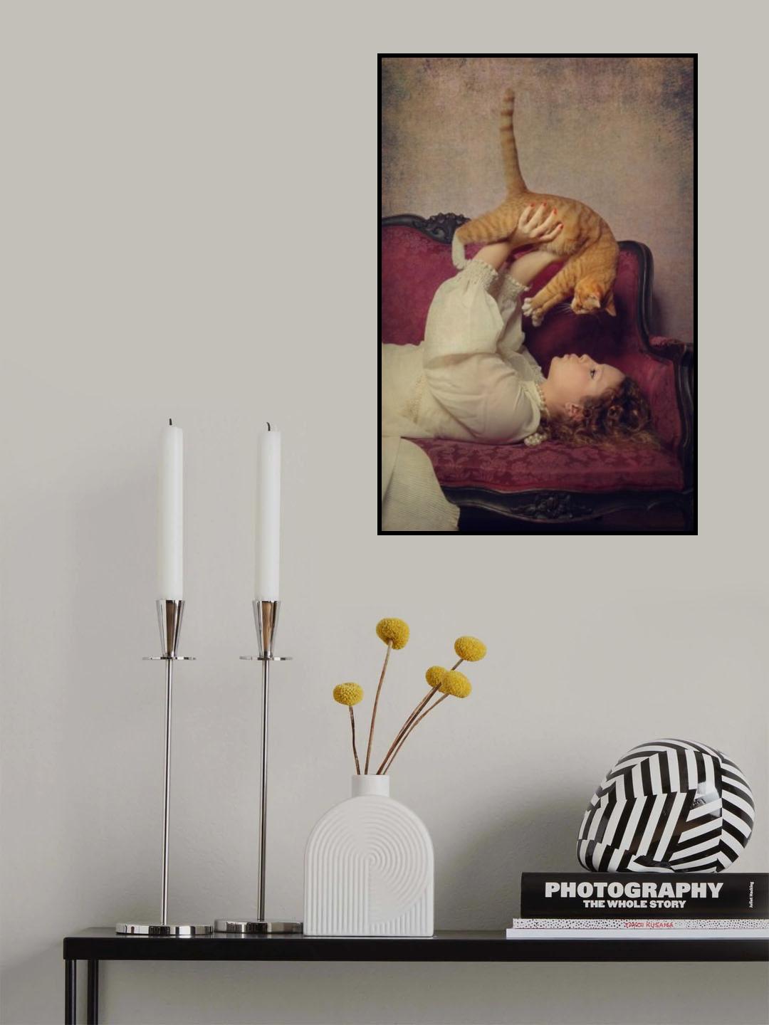 Cat lover Poster och Canvastavla