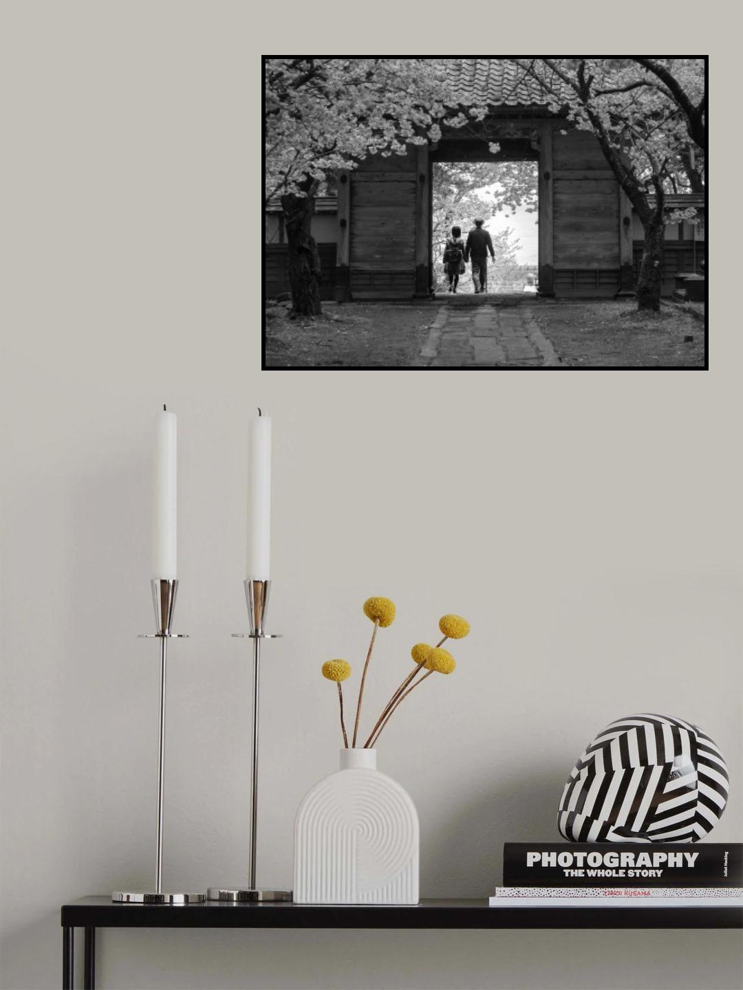 Through the gate. Poster och Canvastavla