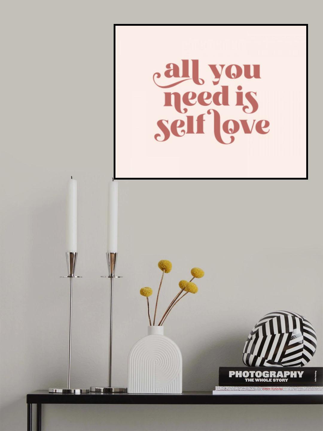 Self Love No2 Poster och Canvastavla
