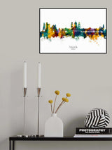 Toluca Skyline Mexico Poster och Canvastavla