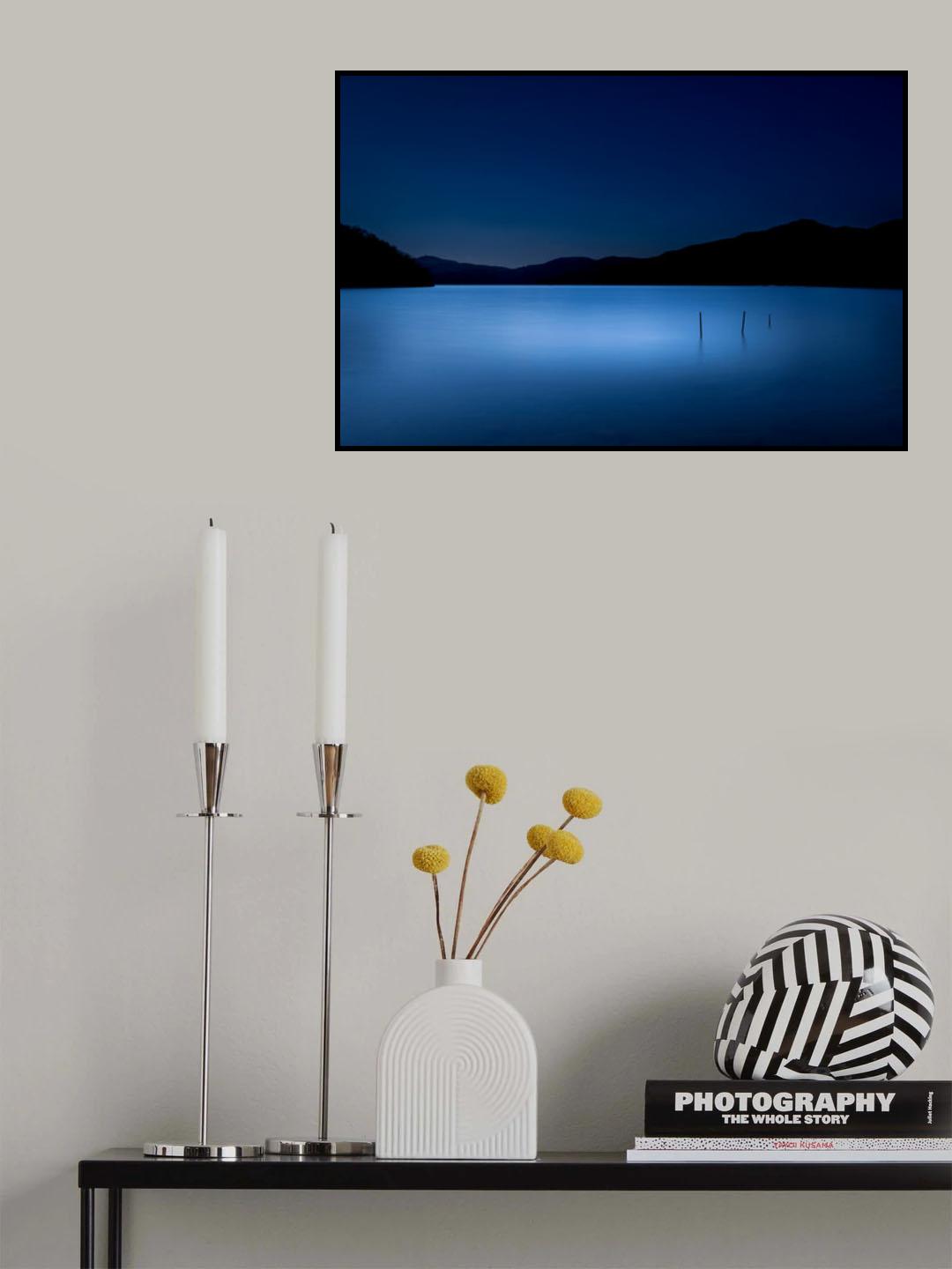 deep blue Poster och Canvastavla