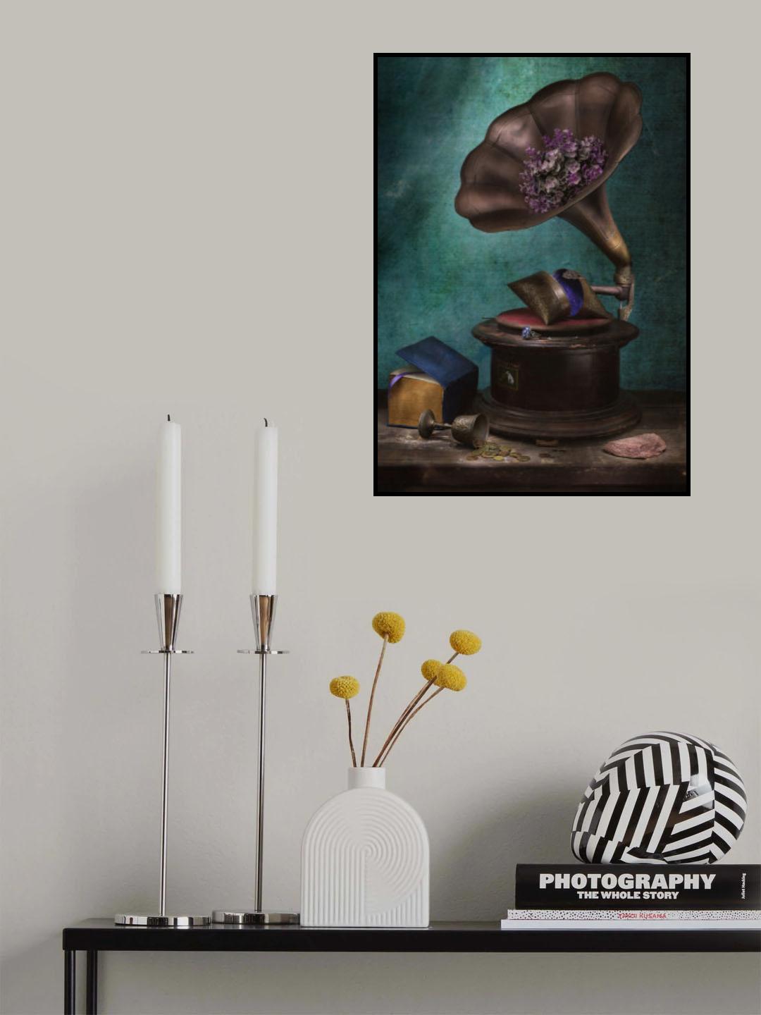 The Life of a Gramophone Poster och Canvastavla
