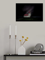 White Church Poster och Canvastavla