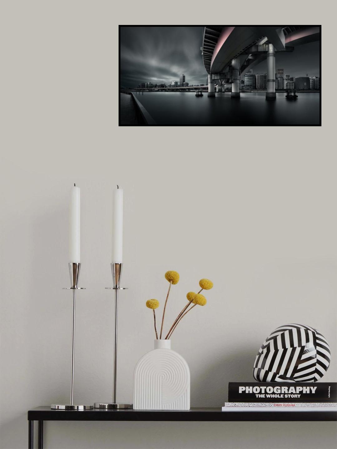 The City of Juncture：“The Thin Red Line” Poster och Canvastavla