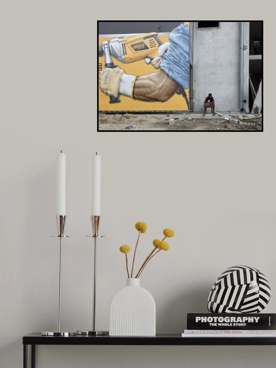 building africa Poster och Canvastavla